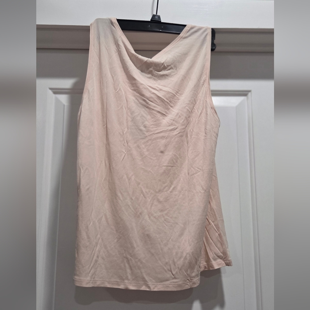 Eileen Fisher Women's Strech 100% Silk Jersey Tank Top Size Large Comfort Casual - Picture 8 of 8